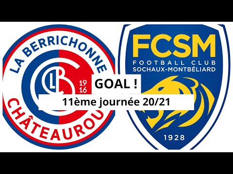 Châteauroux - Sochaux [(1)-1] GOAL 90+1' (Gilles Sunu) 11ème journée 2020/21