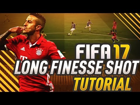 FIFA 17 LONG SHOT TUTORIAL! BEST METHODS TO SCORING FINESSE SHOTS IN FUT CHAMPIONS!