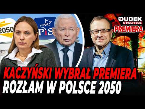 PLAN KACZYŃSKIEGO NA WYGRANĄ, NIESPEŁNIONA OBIETNICA NAWROCKIEGO I ROZPAD 2050 | Dudek o Polityce