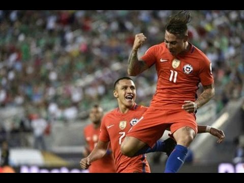المكسيك 0-7 تشيلي 720p HD [الأهداف الكاملة] || كوبا امريكا 2016