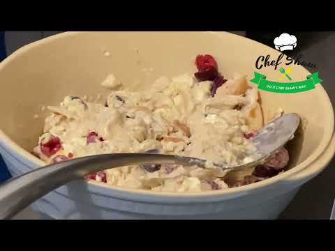 Creamy and Fruity Bread Pudding @chefshaw5548