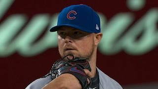 Lester, Baez help Cubs take lead in NLCS