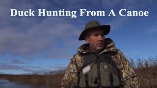 How to Duck Hunt Out of a Canoe