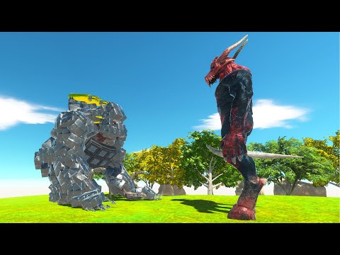 KING KONG MECHA vs Every Unit - Animal Revolt Battle Simulator Gameplay