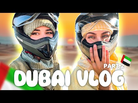 dubai vlog 2 🐪☀️ | wüste, jetski, yacht | ay