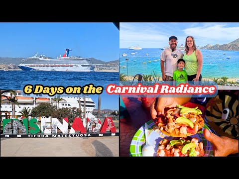 Thumbnail for 6 Days on Carnival Radiance | Full Mexican Riviera Cruise Vlog: Cabo & Ensenada