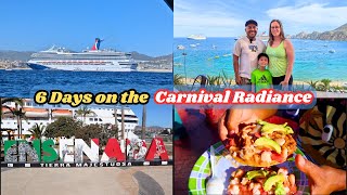 6 Days on Carnival Radiance | Full Mexican Riviera Cruise Vlog: Cabo & Ensenada