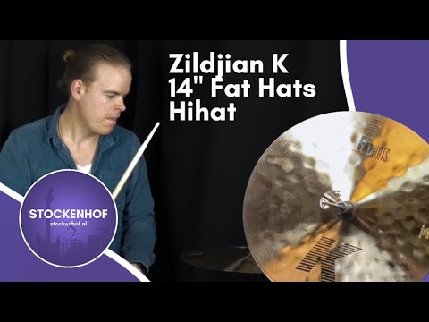 Zildjian K Fat Hats 14" Hihat Cymbal (SOUND DEMO)