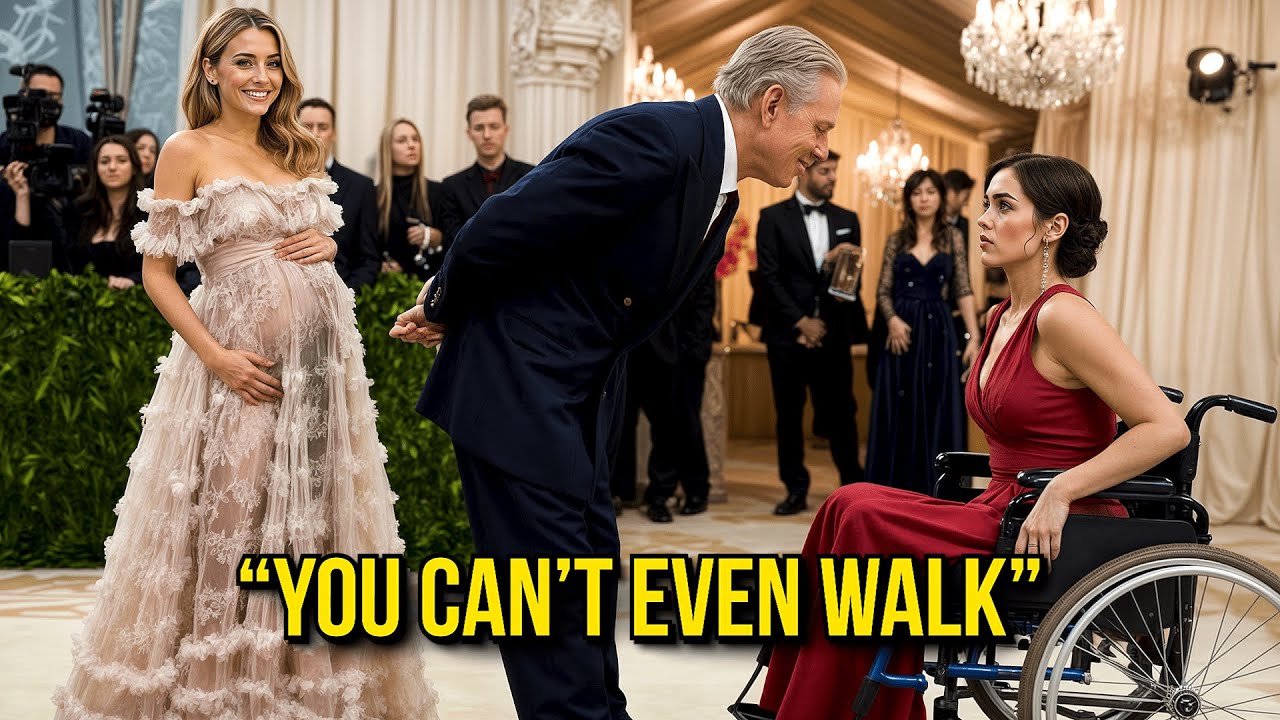 Husband Publicly Humiliated Disabled Wife for Pregnant Mistress, But Her Secret Left Him Speechless