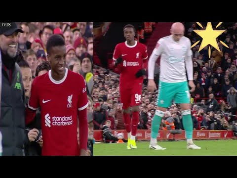 Trey Nyoni First Debut For Liverpool VS Southampton With Commentary