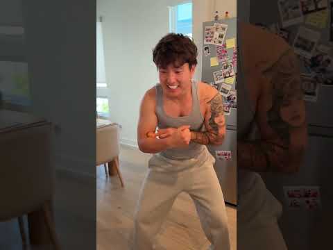 He just needed some motivation 😂 #couple #couplecomedy #shorts