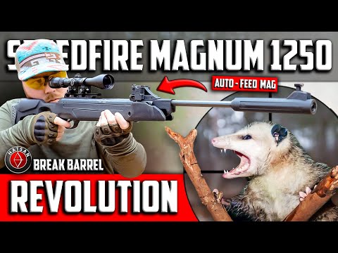 Hatsan SpeedFire Magnum 1250 .22 – Auto-Loading Break-Barrel for Hunting | Power & Accuracy Test