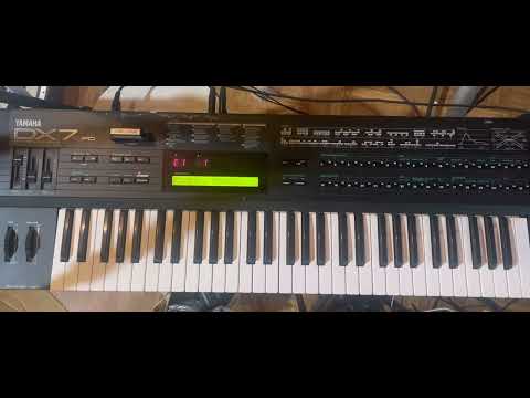 售Yamaha DX7IIFD  demo 影片part2