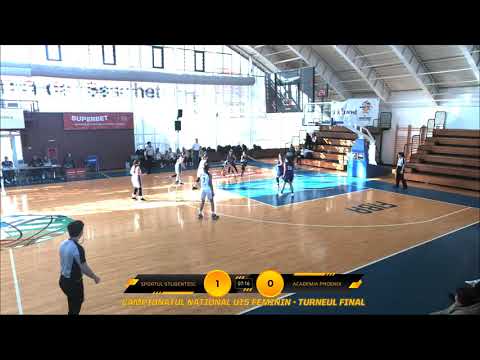 Turneul Final CN U15F: Sportul Studentesc Bucuresti - Academia de Baschet Phoenix Galati