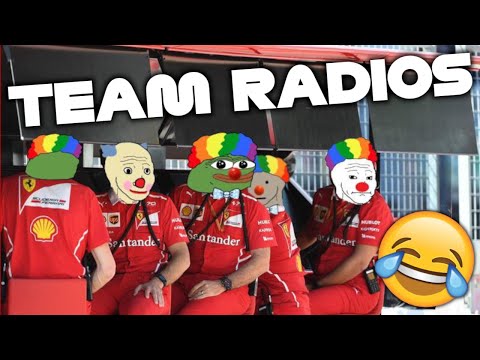 Ferrari's F1 Team Radios are Hilarious for 10 Minutes straight!