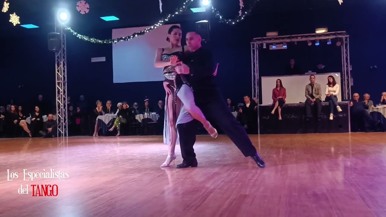 Yesica Esquivel y Ariel Leguizamon @ La Bombonera Milonga, Napoli 2023_4/4