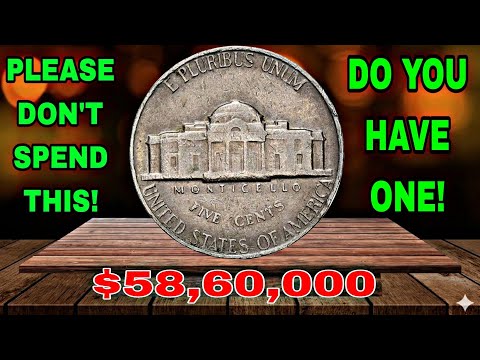 Don’t Spend These Top 6 Most Expensive Jefferson nickel Coins Ever Sold for 800,000(save Monticello)