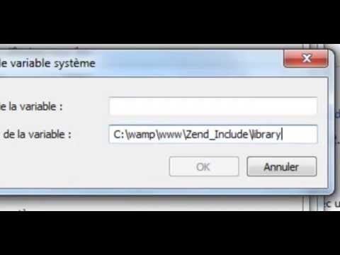 comment installer zend framework avec wamp