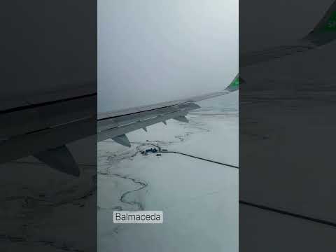 Así llegamos a Balmaceda en Región de Aysén en invierno ❄️ ✈️