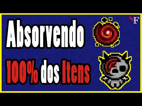 Tainted Apollyon POREM eu absorvo TODOS os ITENS - The Binding of Isaac Repentance - #629 PTBR