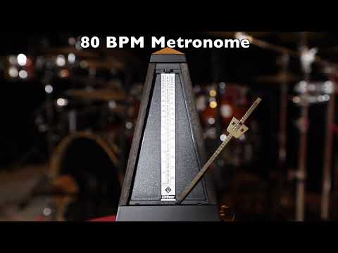 REAL Metronome - 80 bpm - Wittner Model No. 806m