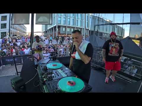SCRAM JONES DOES A WHOA REMIX AT THE PUERTO RICAN DAY PARADE NEMS OUTSIDE #SHORTS #MUSIC #RAP #MUSIC