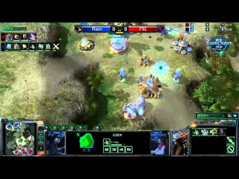 [1/3]2012 StarCraft II WCS Asia Finals_F91 vs.Rain_勝部16強