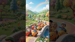 Hasbi Rabbi Jallallah🌸🍓🥭  | Allah hu  Allah | Islamic Kids Poem #islamickids