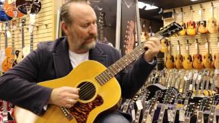 Colin Hay playing a 1939 Gibson J-35 here at Norman&#39;s Rare Guitars