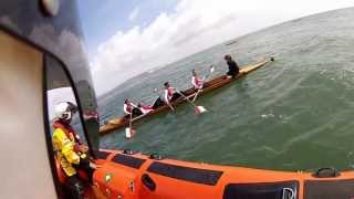 preview picture of video 'SSILB Incident Video - Shanklin Rowing Regatta 2013'