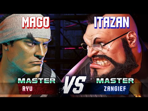 SF6 ▰ MAGO (Ryu) vs ITAZAN (Zangief) ▰ High Level Gameplay