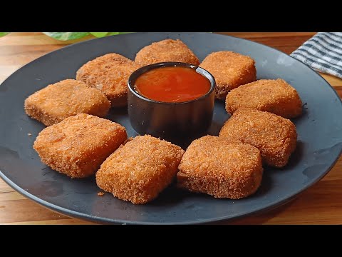 Crispy Bread Potato Bites | Monsoon Special Snack Recipe | Crispy Bread Aloo Bites Recipe