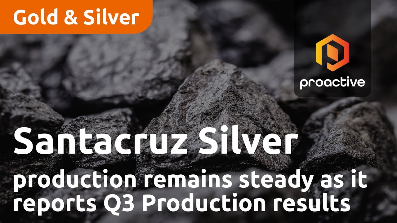 Santacruz Silver production remains steady as company reports Q3 Production results