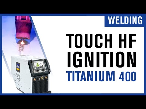 [ZOOM...] A new ignition mode for TIG welding : Touch HF
