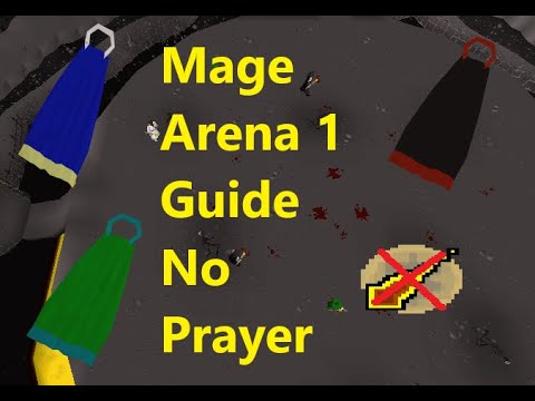 Mage arena 1 guide safe spot low hp and no prayer