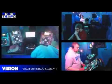 DJ VISION & KGB --- Mc's SILKOS, KEELO, Y-T  ---- Rough Tempo