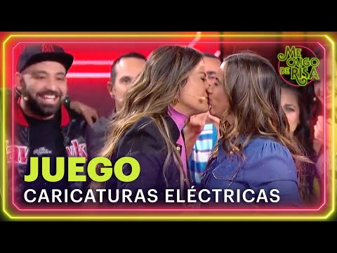 Mariana Echeverría y Mariazel se dan un beso electrizante en 'Caricaturas eléctricas' | MCDR