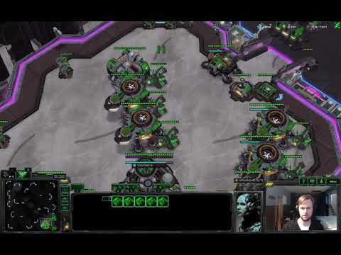 Parasitic Bomb vs Mass Raven - TvZ - Starcraft 2 LotV