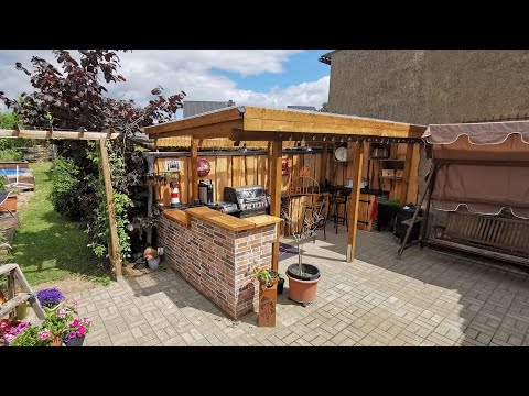 Bau meiner Outdoorküche / Außenküche