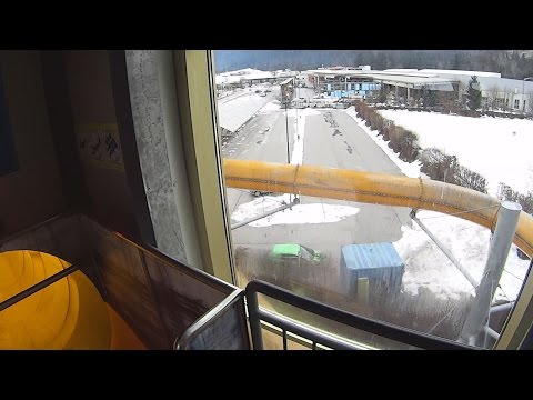Scary Rafting Water Slide at Wörgler Wasserwelt