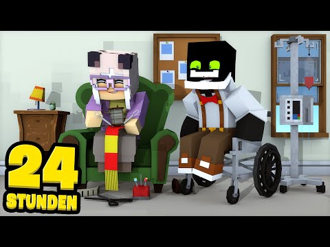 24 STUNDEN als RENTNER LEBEN?! - Minecraft [Deutsch/HD]