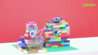 Pinoo Robotik Kodlama Seti ile Lego Baloncuk Makinesi