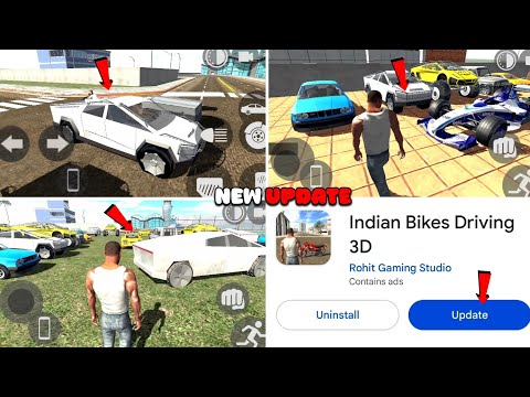 Indian Bikes Driving 3d New Update Secret Cheat Code And Feature IBD3D Game Cyber Truck Code