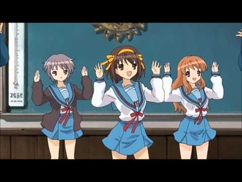 [HD] Hare Hare Yukai + Dance from The Melancholy of Haruhi Suzumiya 1080p