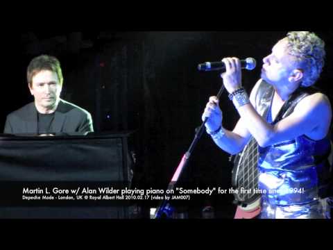 Depeche Mode - Alan Wilder playing piano on 