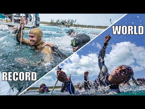 Freediving WORLD RECORD Compilation | The Deepest Men on Earth