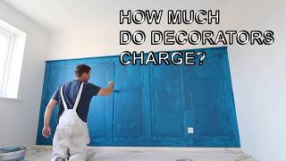 Painting a full house for beginners, and how much it would cost.