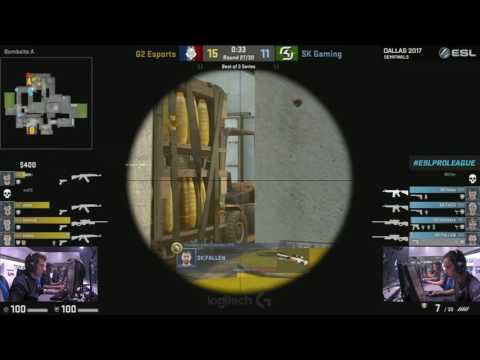FalleN sick 4K AWP vs G2 [ ESL Pro League Finals ]