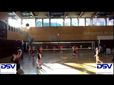 SJF-2018 - Gr. D - PAV3-P2 - Voleibol Sant Just - Uva SanJo