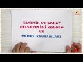 10. Sınıf  Felsefe Dersi  Güzellik estetik ve sanat felsefesinin karşılaştırması, estetiğin temel kavramları:estetik nesne, estetik özne, estetik tavır, estetik... konu anlatım videosunu izle